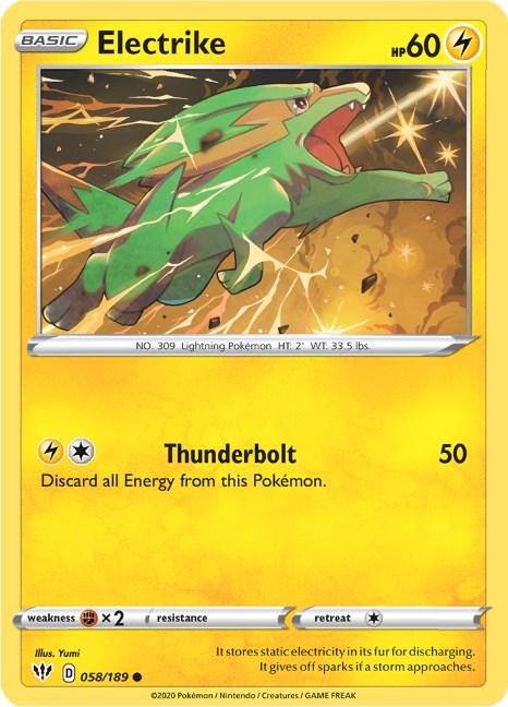 Electrike  — Darkness Ablaze (058/189) - Normal