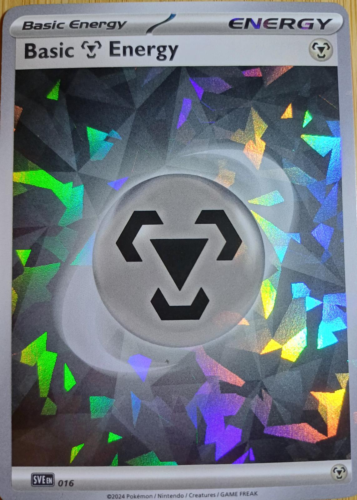 Basic Metal Energy (Cracked Ice Holo)  — Miscellaneous Cards & Products (016) - Holofoil