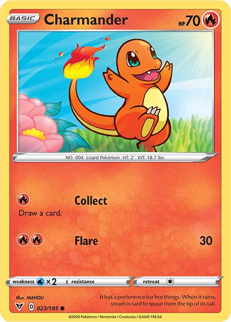 Charmander  — Vivid Voltage (023/185) - Normal