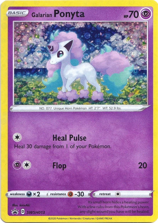 Galarian Ponyta  — Sword & Shield Promo (SWSH013) - Holofoil
