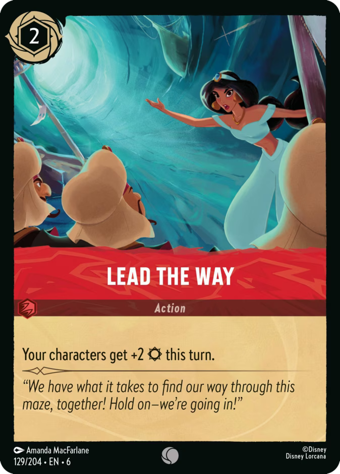 Lead the Way  — Azurite Sea (129/204) - Cold Foil