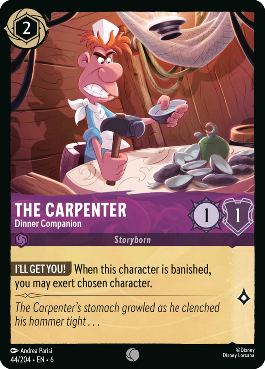 The Carpenter - Dinner Companion  — Azurite Sea (44/204) - Cold Foil