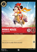 Minnie Mouse - Zipping Around  — Rise of the Floodborn (115/204) - Cold Foil