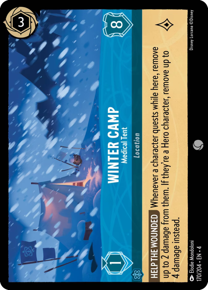 Winter Camp - Medical Tent  — Ursula's Return (170/204) - Cold Foil