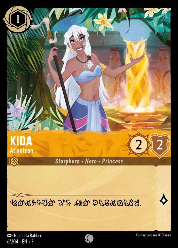 Kida - Atlantean  — Into the Inklands (6/204) - Cold Foil
