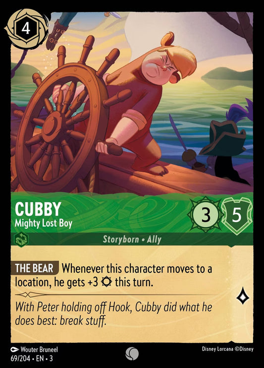 Cubby - Mighty Lost Boy  — Into the Inklands (69/204) - Cold Foil