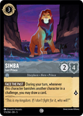 Simba - Lost Prince  — Shimmering Skies (173/204) - Cold Foil