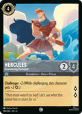 Hercules - Unwavering Demigod  — Azurite Sea (180/204) - Cold Foil
