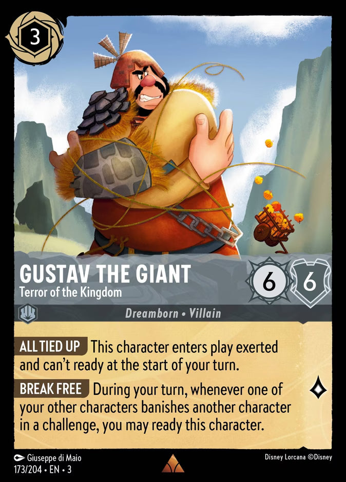 Gustav the Giant - Terror of the Kingdom  — Into the Inklands (173/204) - Cold Foil