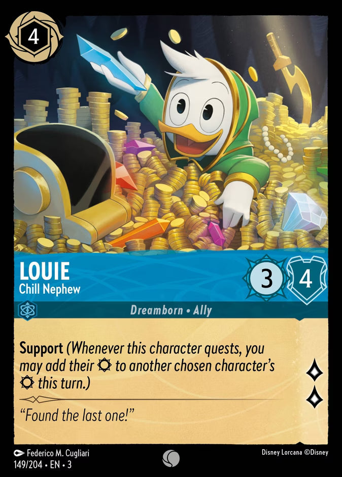 Louie - Chill Nephew  — Into the Inklands (149/204) - Cold Foil