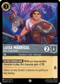 Luisa Madrigal - Rock of the Family  — Ursula's Return (184/204) - Cold Foil