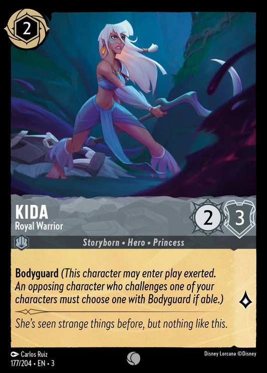 Kida - Royal Warrior  — Into the Inklands (177/204) - Cold Foil