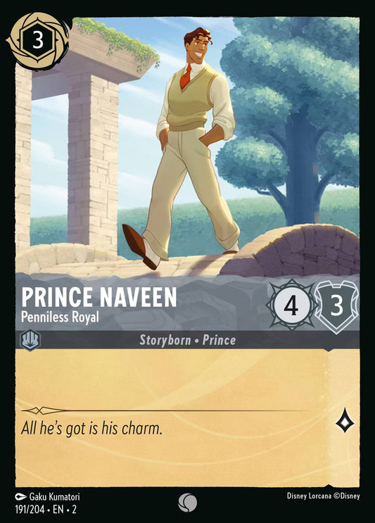 Prince Naveen - Penniless Royal  — Rise of the Floodborn (191/204) - Cold Foil