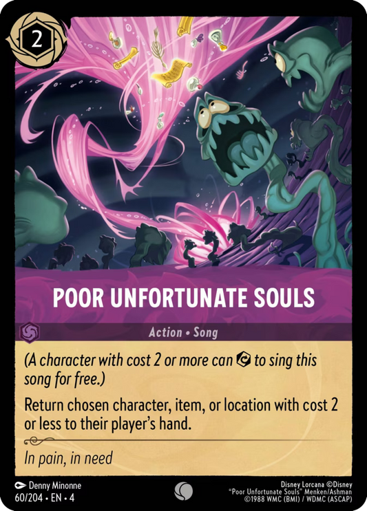 Poor Unfortunate Souls  — Ursula's Return (60/204) - Cold Foil