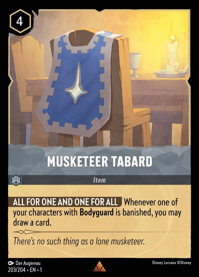 Musketeer Tabard  — The First Chapter (203/204) - Cold Foil