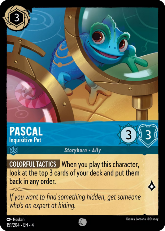 Pascal - Inquisitive Pet  — Ursula's Return (151/204) - Cold Foil