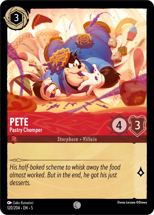 Pete - Pastry Chomper  — Shimmering Skies (120/204) - Cold Foil