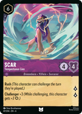 Scar - Tempestuous Lion  — Azurite Sea (47/204) - Cold Foil