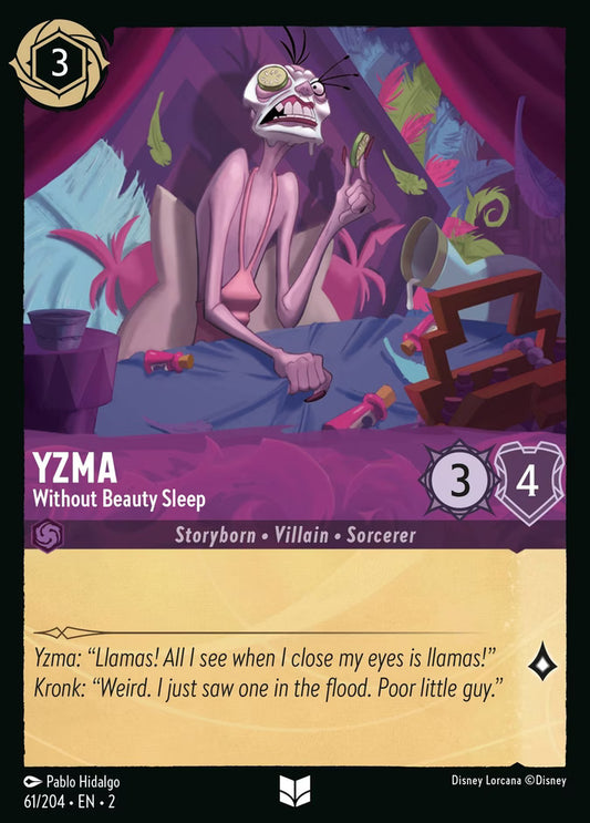 Yzma - Without Beauty Sleep  — Rise of the Floodborn (61/204) - Cold Foil