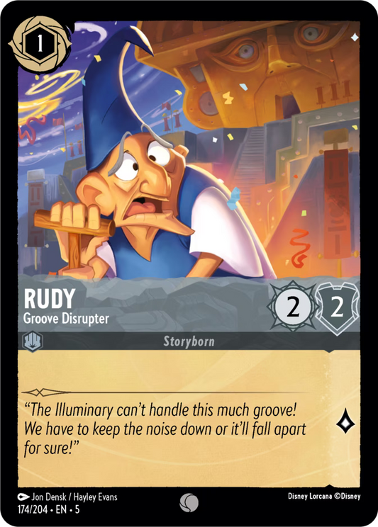Rudy - Groove Disrupter  — Shimmering Skies (174/204) - Cold Foil