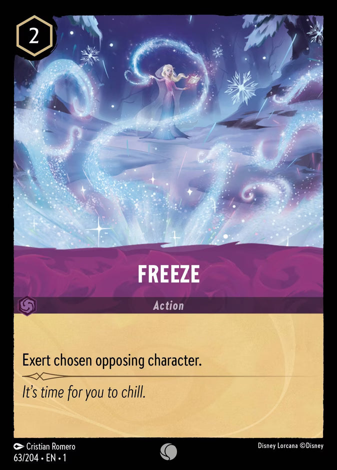 Freeze  — The First Chapter (63/204) - Cold Foil