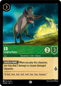 Ed - Laughing Hyena  — Shimmering Skies (74/204) - Cold Foil