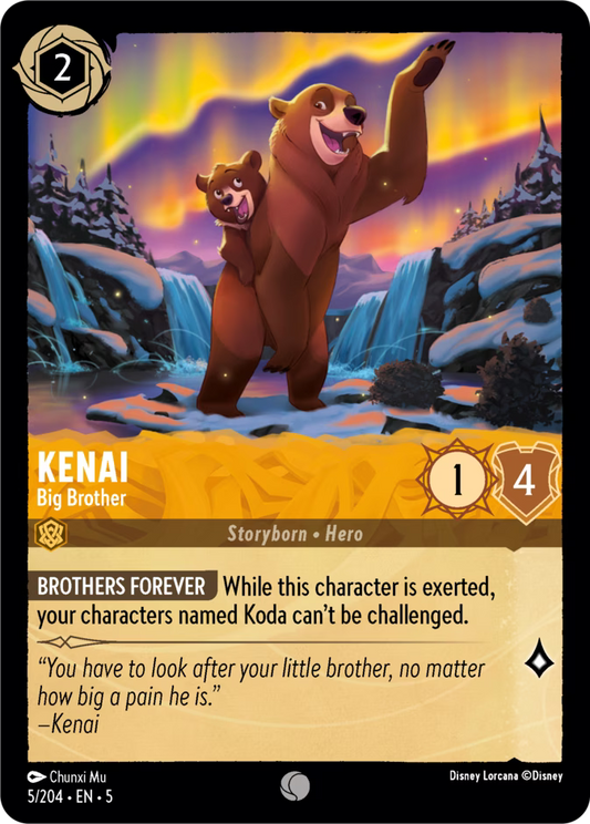 Kenai - Big Brother  — Shimmering Skies (5/204) - Cold Foil