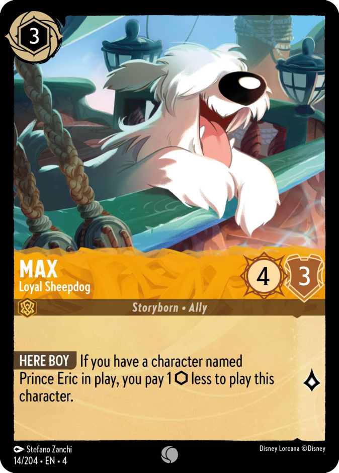 Max - Loyal Sheepdog  — Ursula's Return (14/204) - Cold Foil