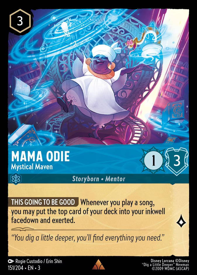 Mama Odie - Mystical Maven  — Into the Inklands (151/204) - Cold Foil