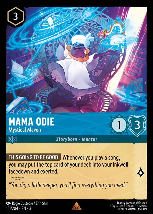 Mama Odie - Mystical Maven  — Into the Inklands (151/204) - Cold Foil