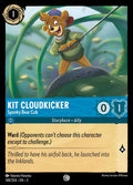 Kit Cloudkicker - Spunky Bear Cub  — Into the Inklands (148/204) - Cold Foil