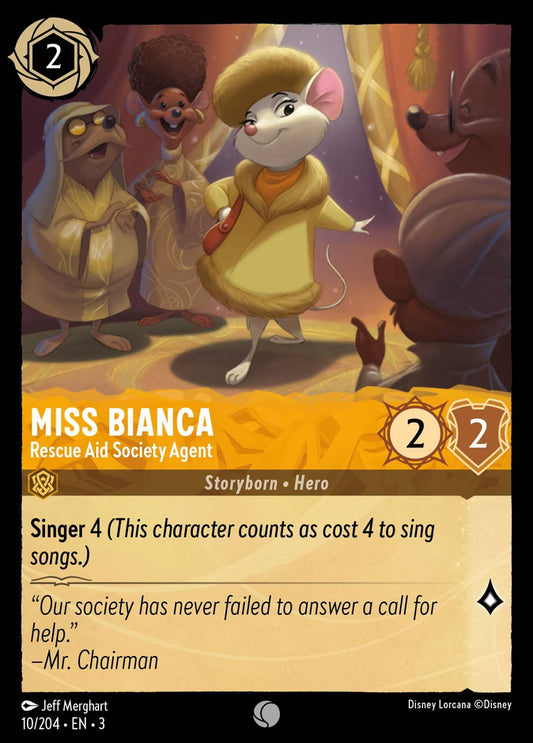 Miss Bianca - Rescue Aid Society Agent  — Into the Inklands (10/204) - Cold Foil
