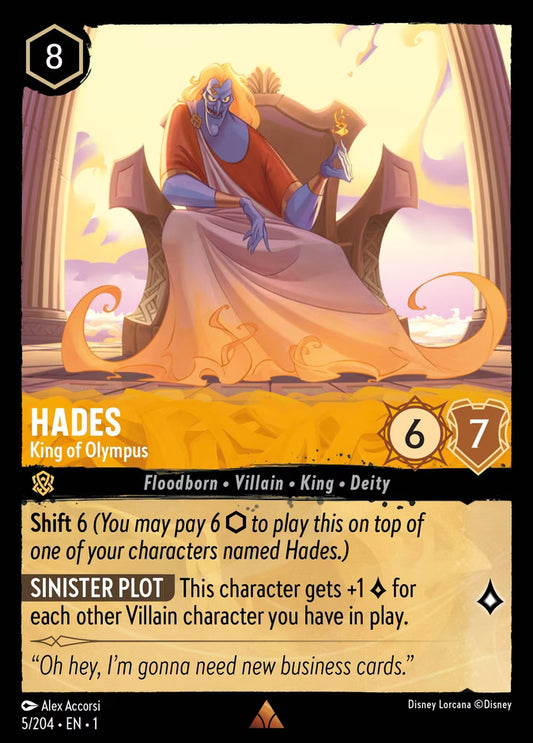 Hades - King of Olympus  — The First Chapter (5/204) - Cold Foil