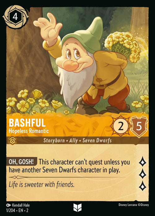Bashful - Hopeless Romantic  — Rise of the Floodborn (1/204) - Cold Foil