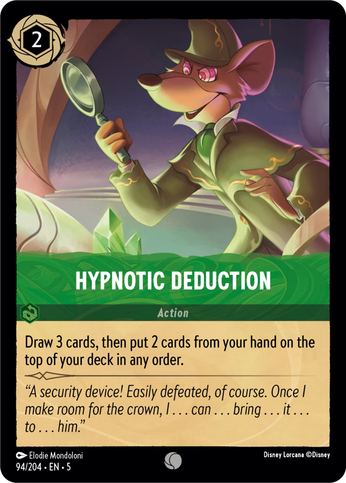 Hypnotic Deduction  — Shimmering Skies (94/204) - Cold Foil