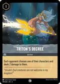 Triton's Decree  — Ursula's Return (199/204) - Cold Foil