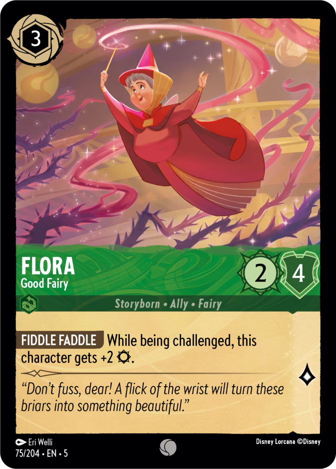 Flora - Good Fairy  — Shimmering Skies (75/204) - Cold Foil