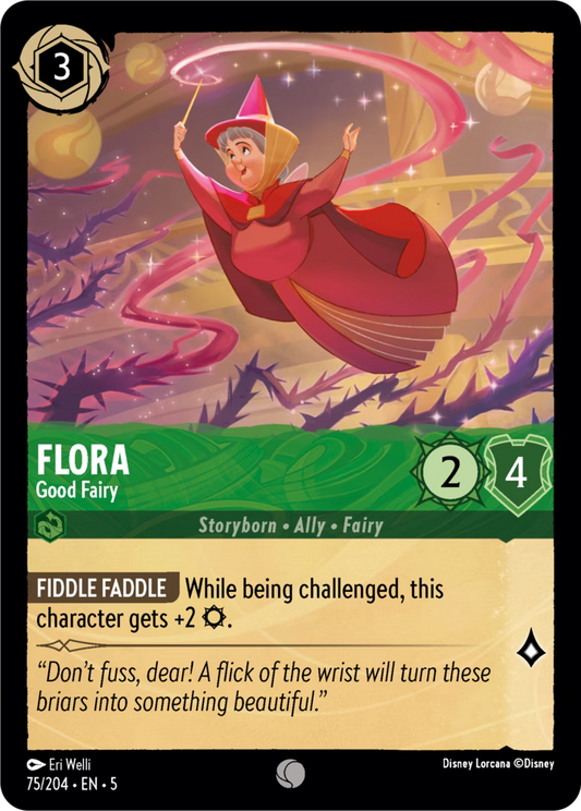 Flora - Good Fairy  — Shimmering Skies (75/204) - Cold Foil