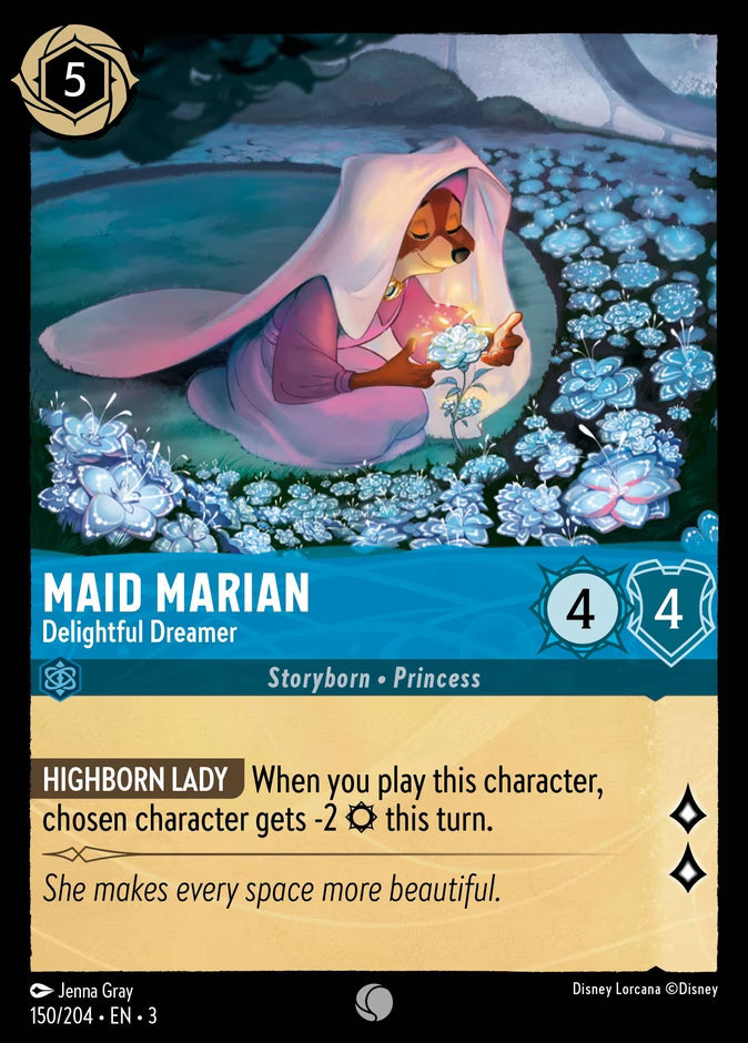 Maid Marian - Delightful Dreamer  — Into the Inklands (150/204) - Cold Foil
