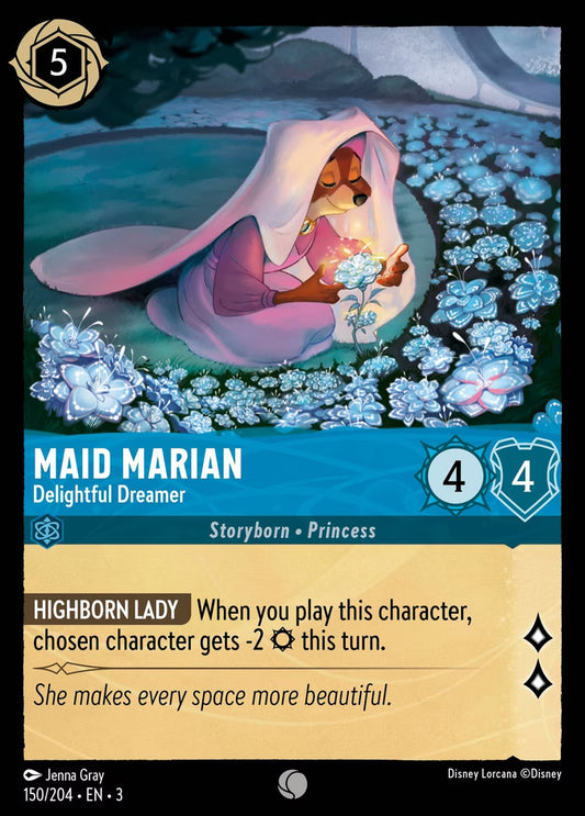 Maid Marian - Delightful Dreamer  — Into the Inklands (150/204) - Cold Foil