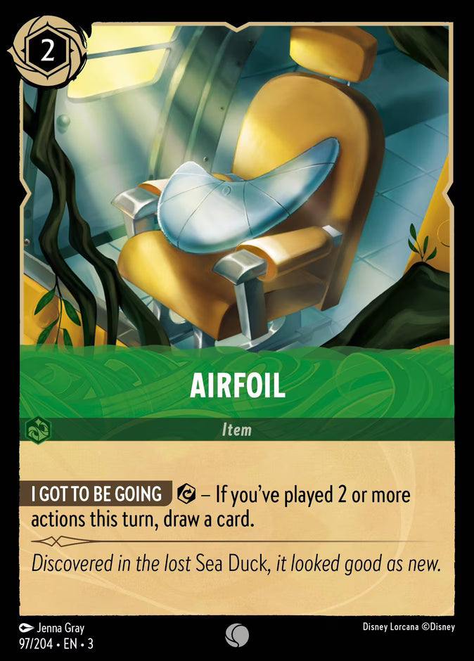 Airfoil  — Into the Inklands (97/204) - Cold Foil