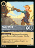 Cinderella - Knight in Training  — Rise of the Floodborn (176/204) - Cold Foil