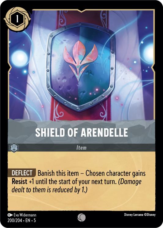 Shield of Arendelle  — Shimmering Skies (200/204) - Cold Foil