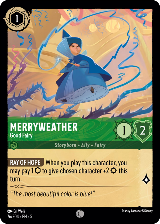 Merryweather - Good Fairy  — Shimmering Skies (76/204) - Cold Foil