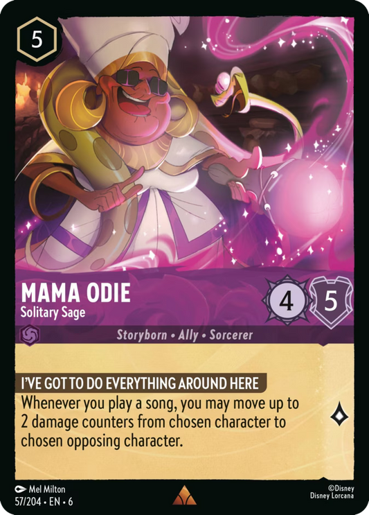 Mama Odie - Solitary Sage  — Azurite Sea (57/204) - Cold Foil