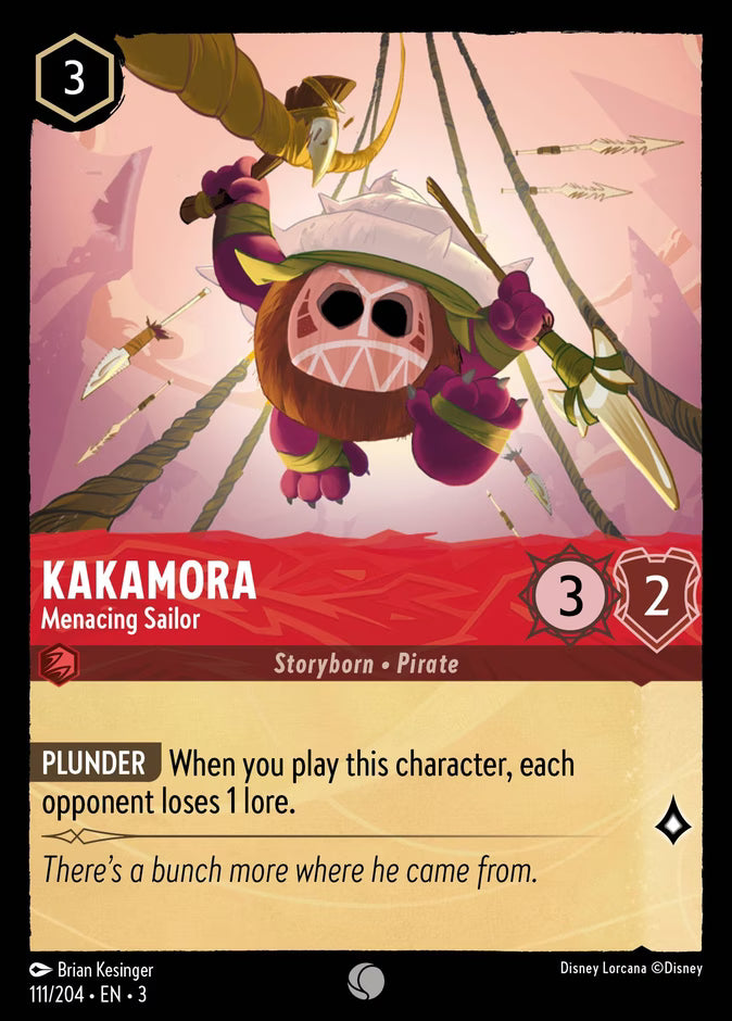 Kakamora - Menacing Sailor  — Into the Inklands (111/204) - Cold Foil