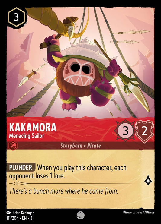 Kakamora - Menacing Sailor  — Into the Inklands (111/204) - Cold Foil