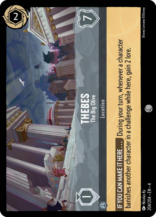 Thebes - The Big Olive  — Ursula's Return (204/204) - Cold Foil
