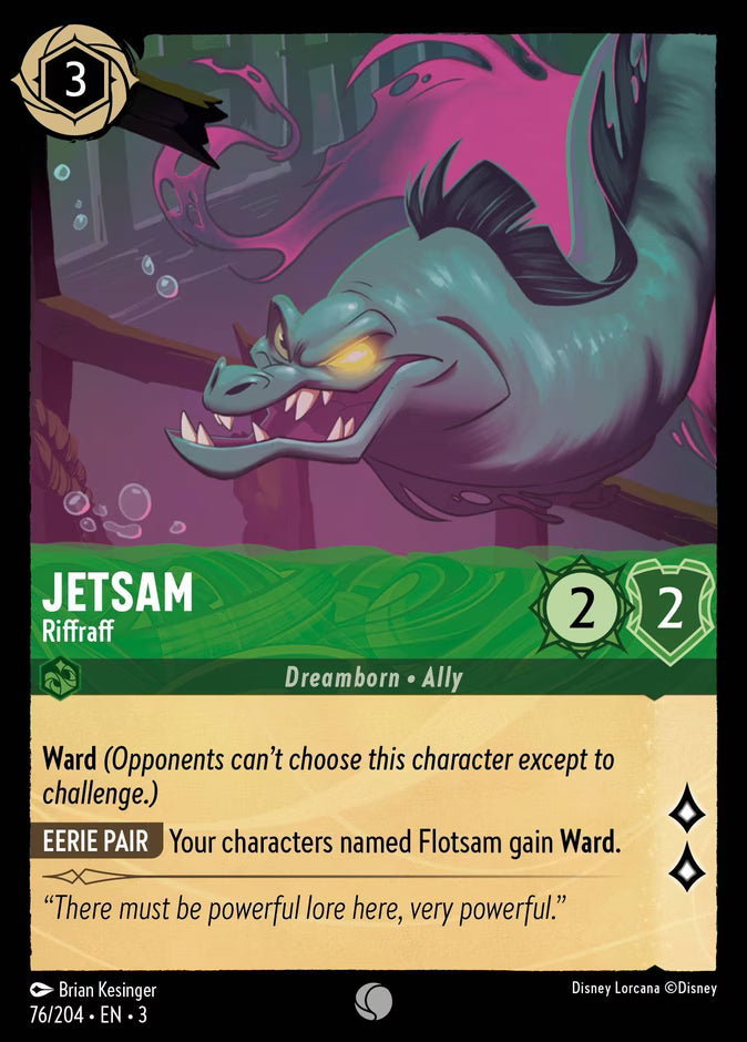 Jetsam - Riffraff  — Into the Inklands (76/204) - Cold Foil