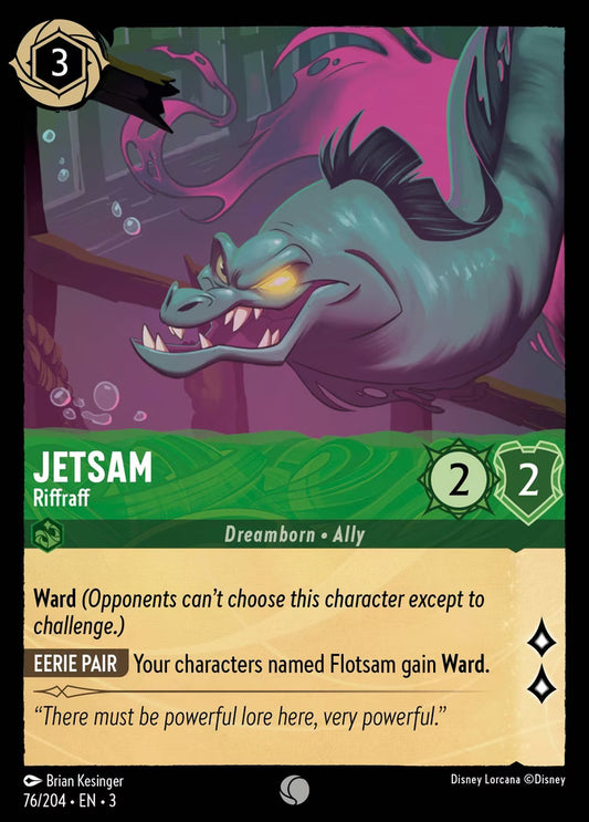 Jetsam - Riffraff  — Into the Inklands (76/204) - Cold Foil